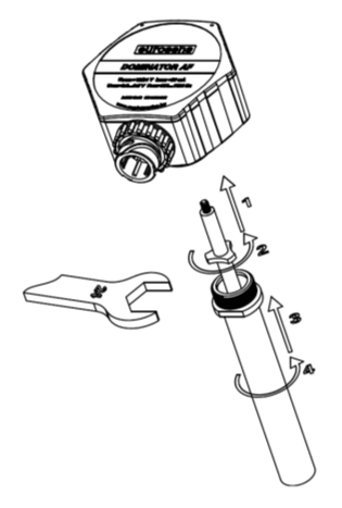 Cut or extend the electrodes